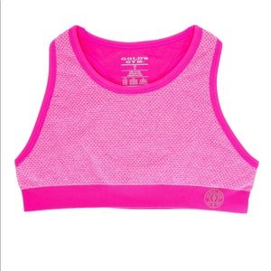 Gold’s Gym Pink Active Sports Bra Size Large